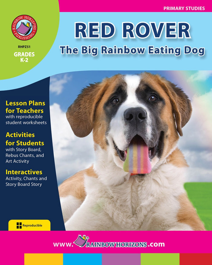 Red Rover the Big Rainbow Eating Dog Ebook