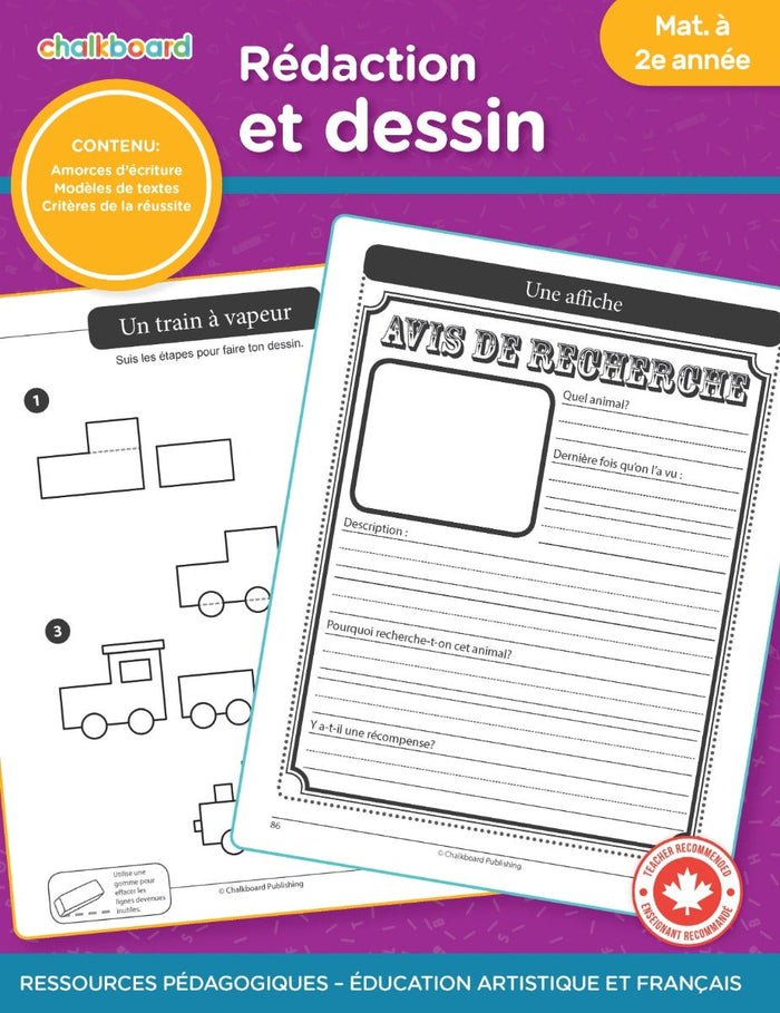 Redaction Et Dessin K-2 Ebook