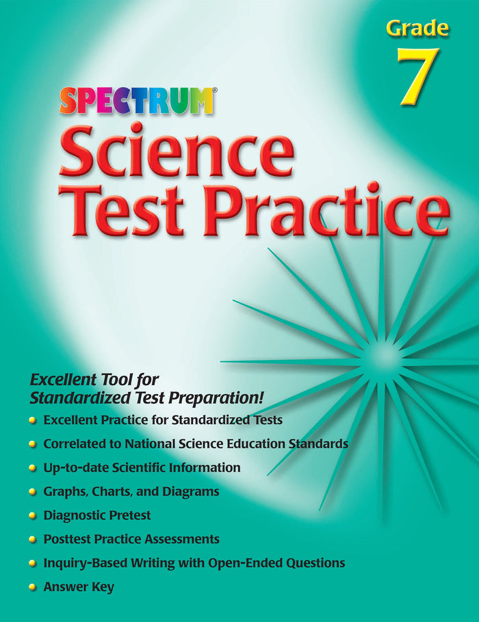 Science Test Practice Grade 7 (ebook) Ebook