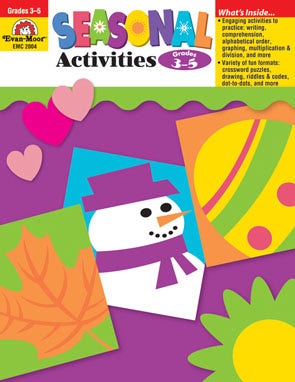 Seasonal Activities Grades 3-5 Ebook