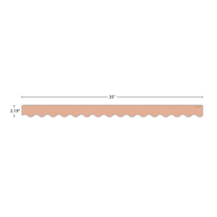 Sedona Sand Scalloped Border Trim