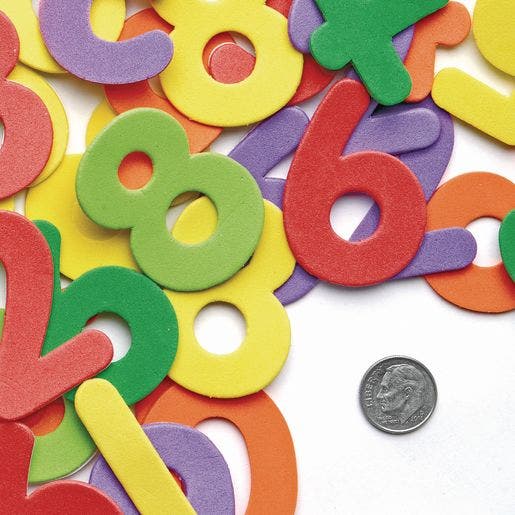 Self Adhesive Foam Numbers 150Pc