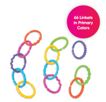 Sensory Linkets Jumbo 66 pcs