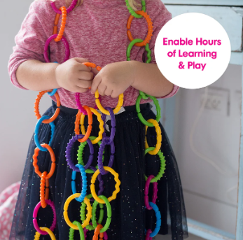 Sensory Linkets Jumbo 66 pcs