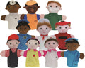 Set of 10 Community Helper Puppets