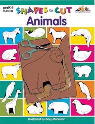 Shapes to Cut: Animals Ebook