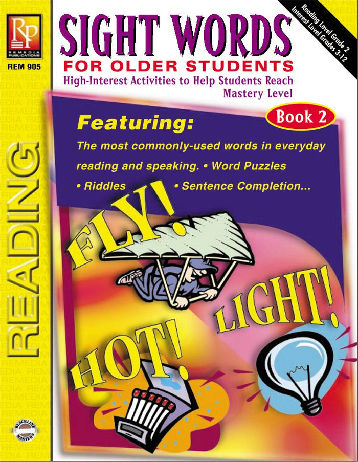 Sight Words For Older Students (Book 2) Ebook