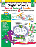 Sight Words Secret Codes and Puzzles Ebook