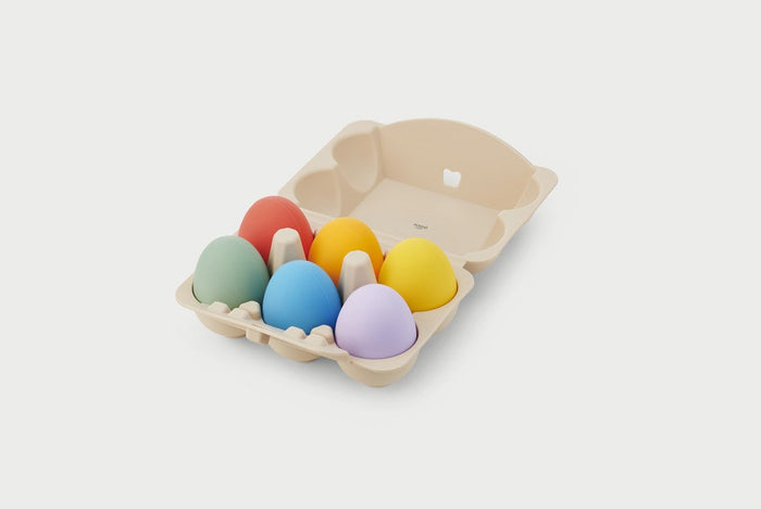 Silisoft Sensory Eggs Rainbow
