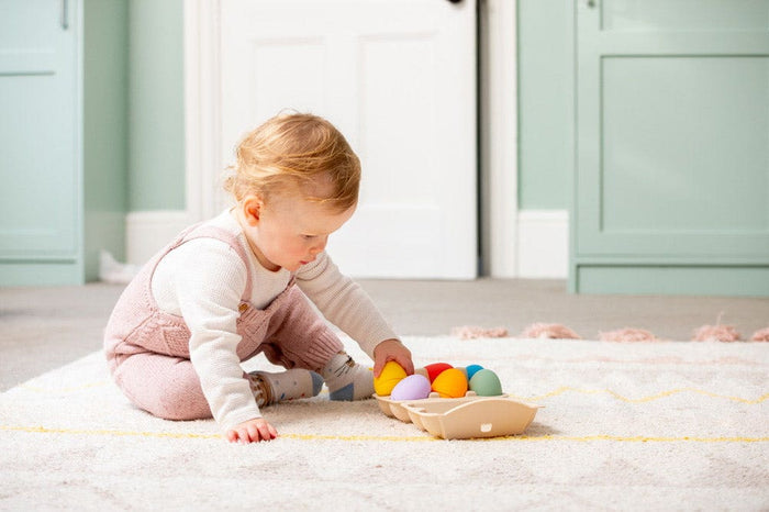 Silisoft Sensory Eggs Rainbow