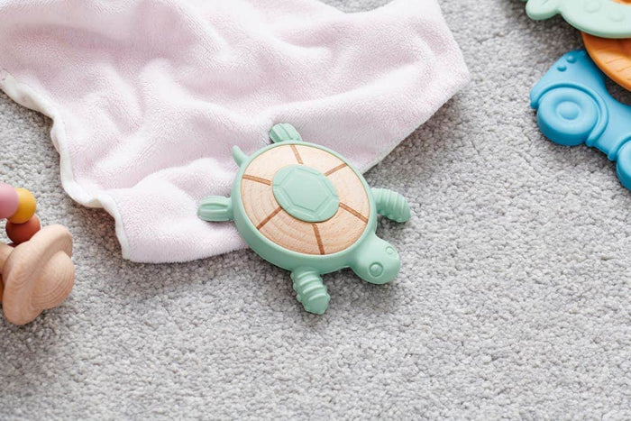 Silisoft Turtle Teether Neutral