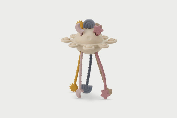 Silisoft Zip Pull Toy Earth