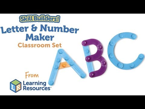 Skill Builders! Letter & Number Maker Classroom Set