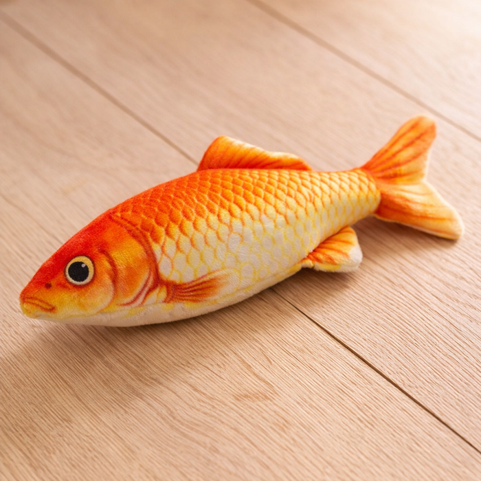 Soft Stuffed Fish Toy for Cats — main