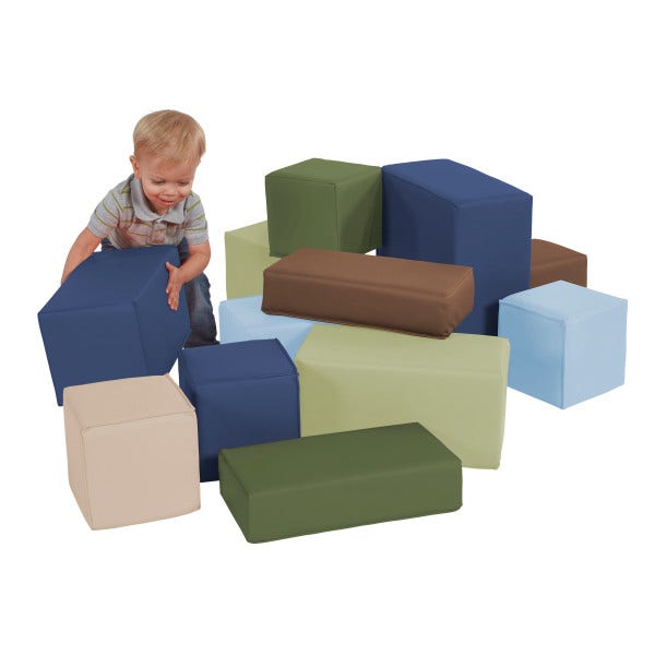SoftScape Big Block Set Earthtone 12-piece