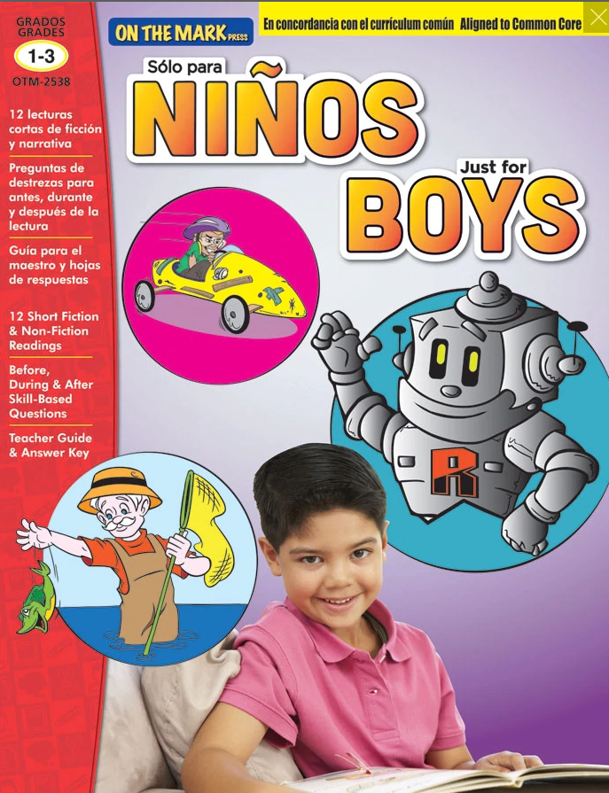 Solo Para Ninos/Just for Boys (Spanish/English) Gr. 1-3