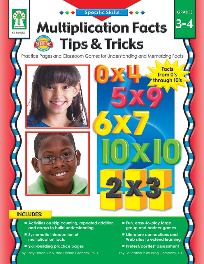 Specific Skills: Multiplication Facts Tips and Tricks Ebook