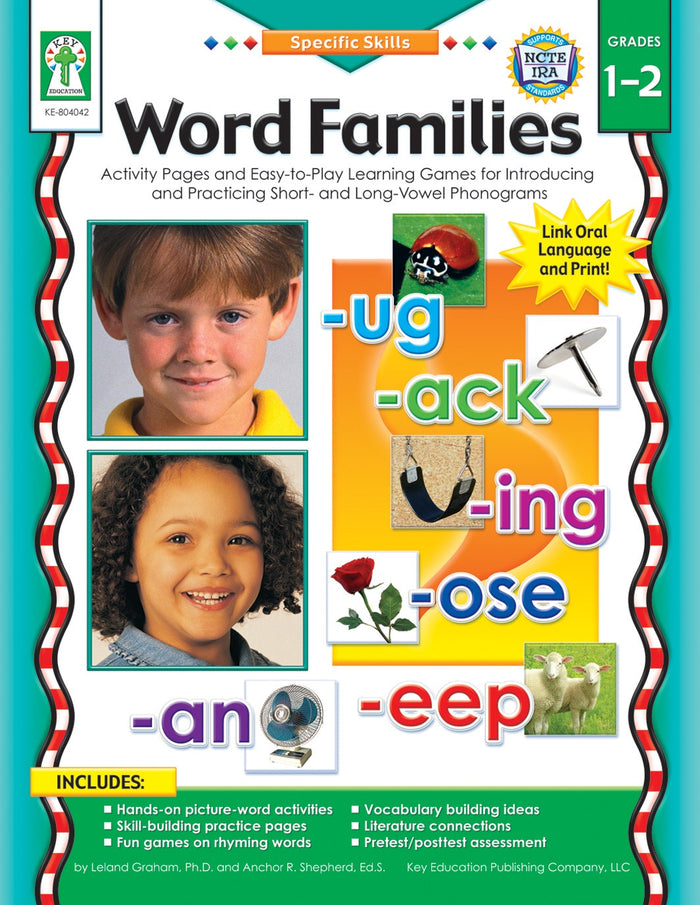 Specific Skills: Word Families Ebook