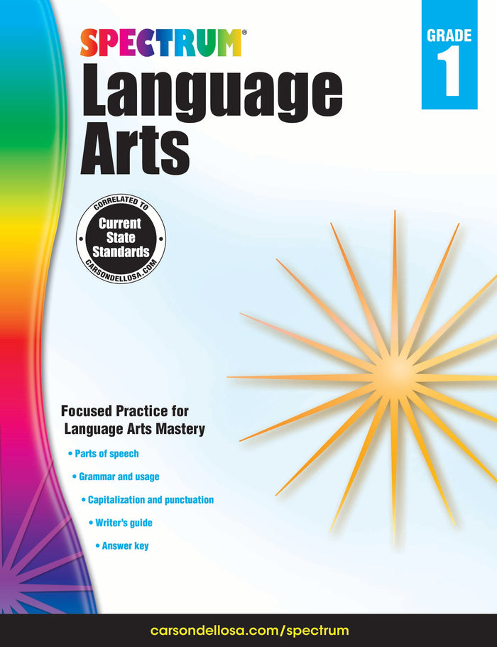 Spectrum Language Arts Grade 1 Ebook