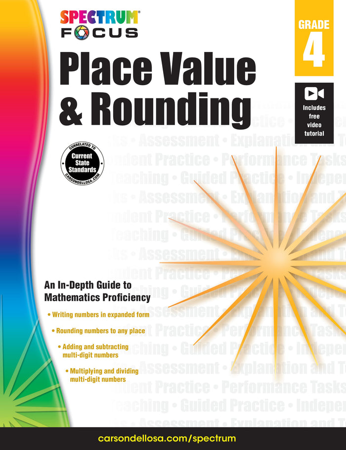 Spectrum Place Value And Rounding Ebook