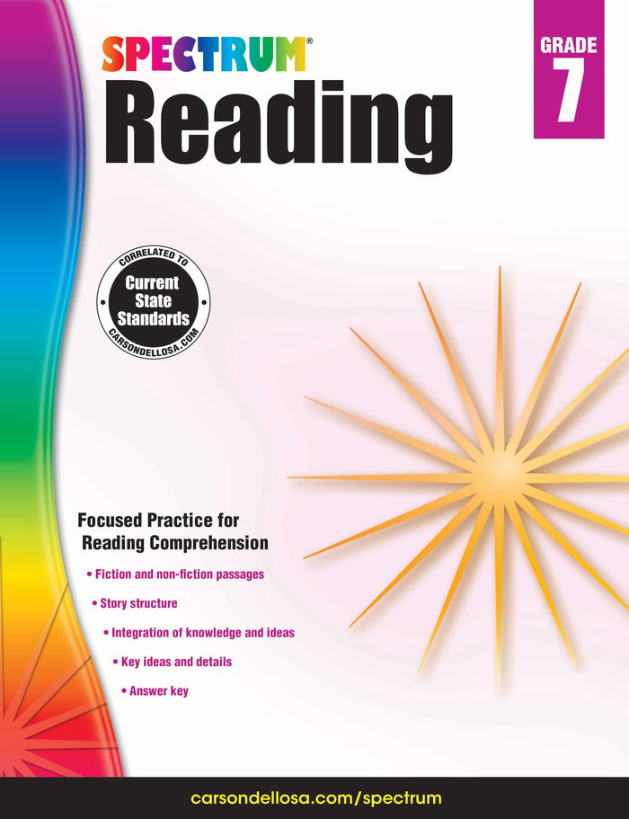 Spectrum Reading Grade 7 Ebook