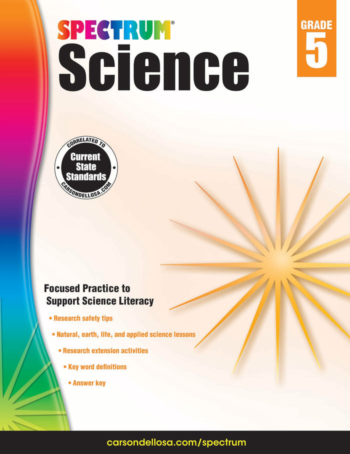 Spectrum Science Grade 5 Ebook