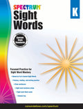 Spectrum Sight Words K Ebook