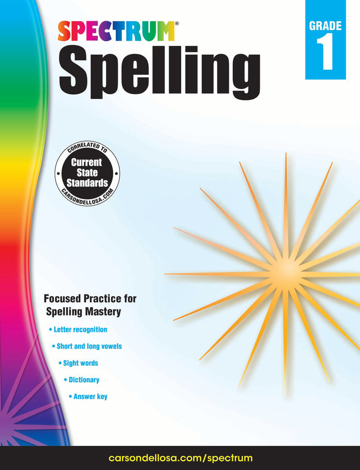 Spectrum Spelling Grade 1 Ebook