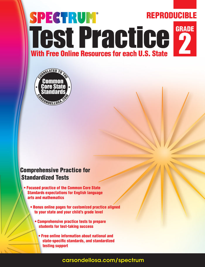 Spectrum Test Practice (Grade 2) Ebook