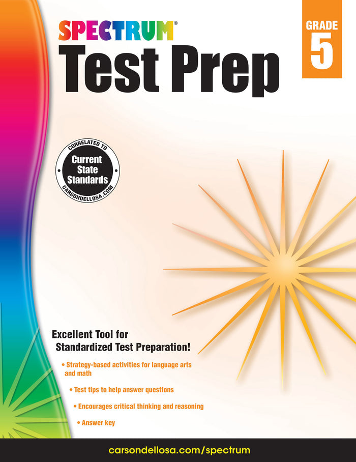 Spectrum Test Prep Grade 5 (ebook) Ebook