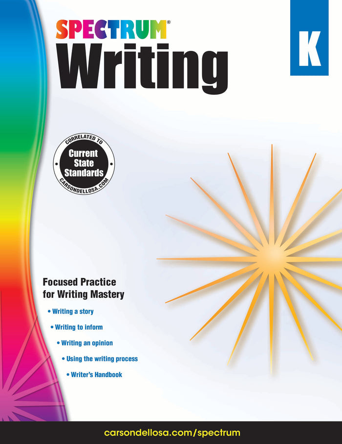 Spectrum Writing K Ebook