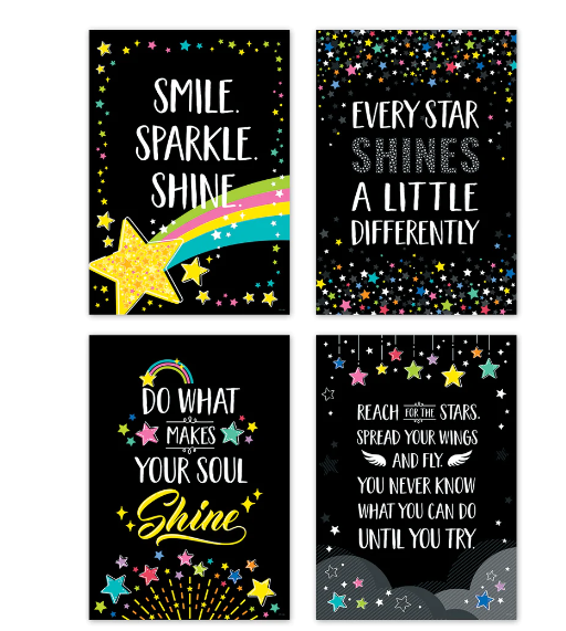 Star Bright Inspire U 4-Poster Pack