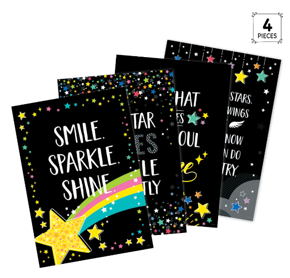 Star Bright Inspire U 4-Poster Pack