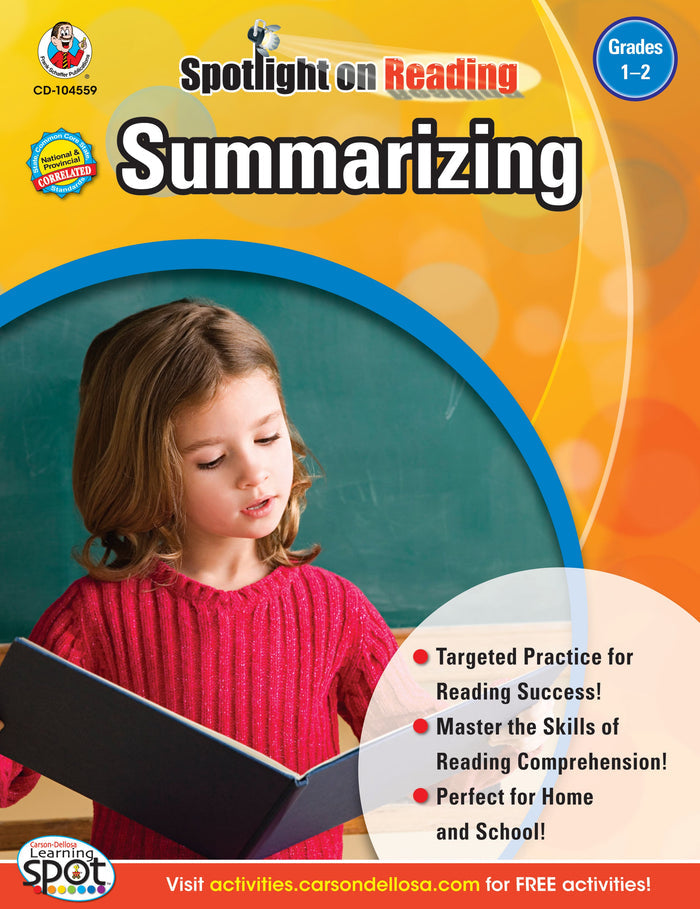 Summarizing: Grades 1-2 Ebook