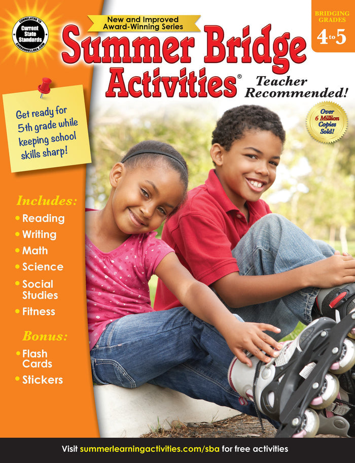 Summer Bridge Activities Bridging Grades 4 5 (ebook) Ebook