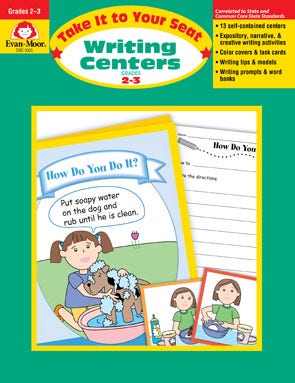 Take It to Your Seat Writing Centers Grades 2-3 Ebook