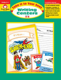 Take It to Your Seat Writing Centers Grades 3-4 Ebook