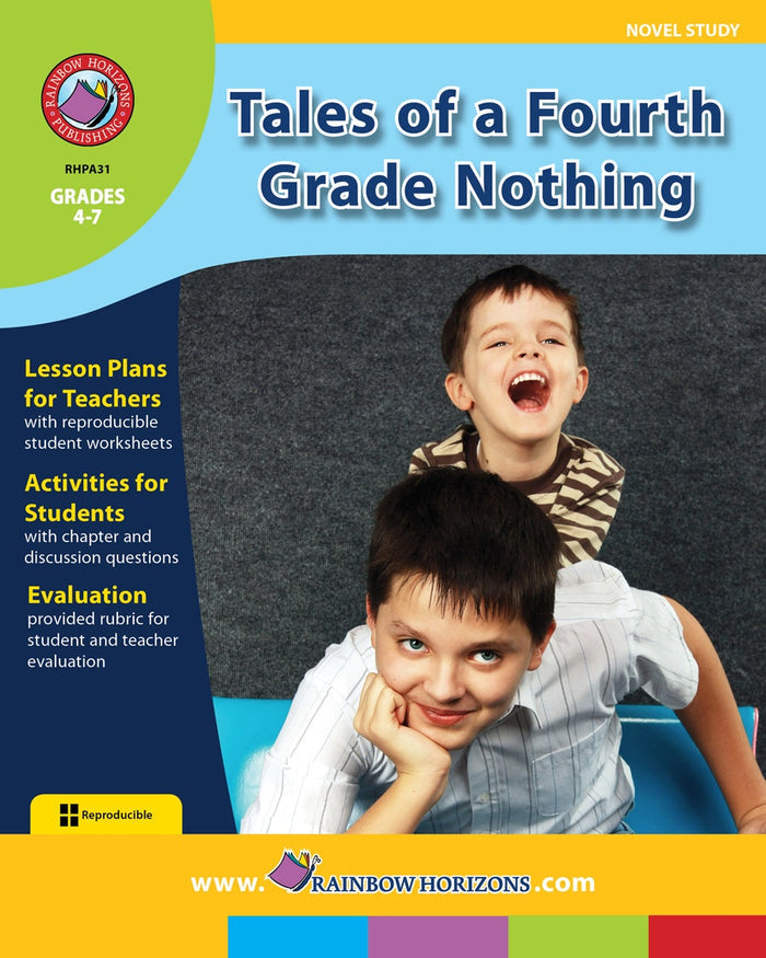Tales of a Fourth Grade Nothing (Novel Study) Ebook