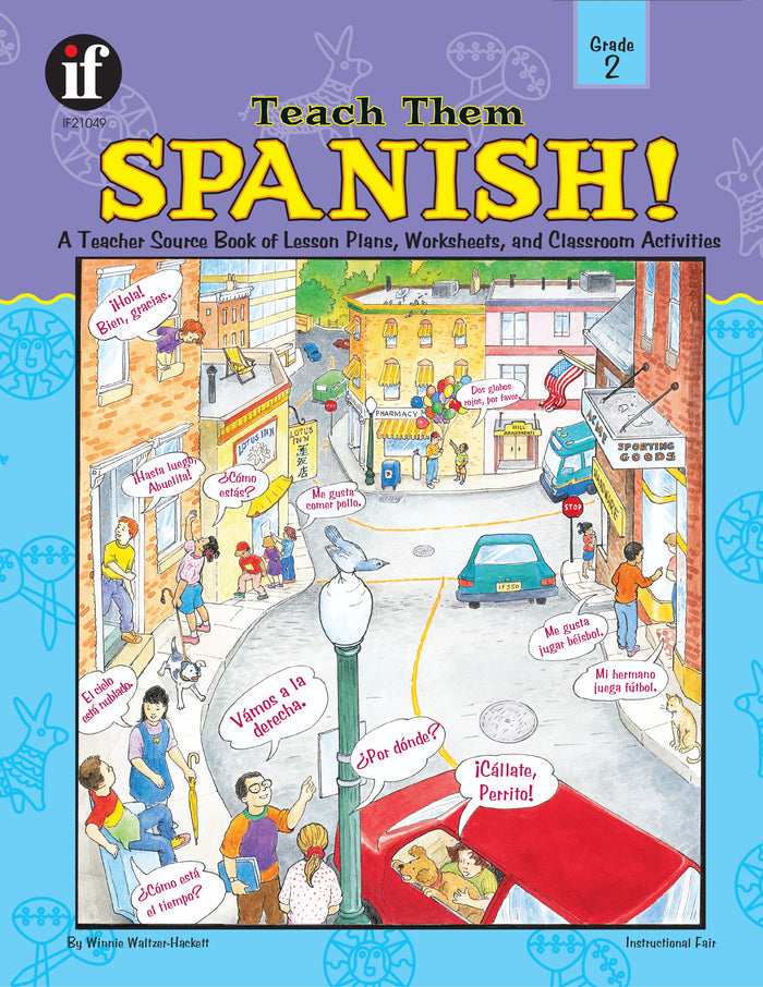 Teach Them Spanish! Grade 2 Ebook