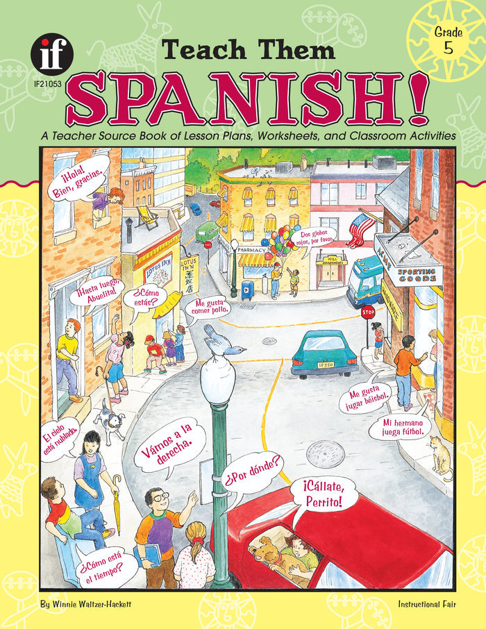Teach Them Spanish! Grade 5 (ebook) Ebook
