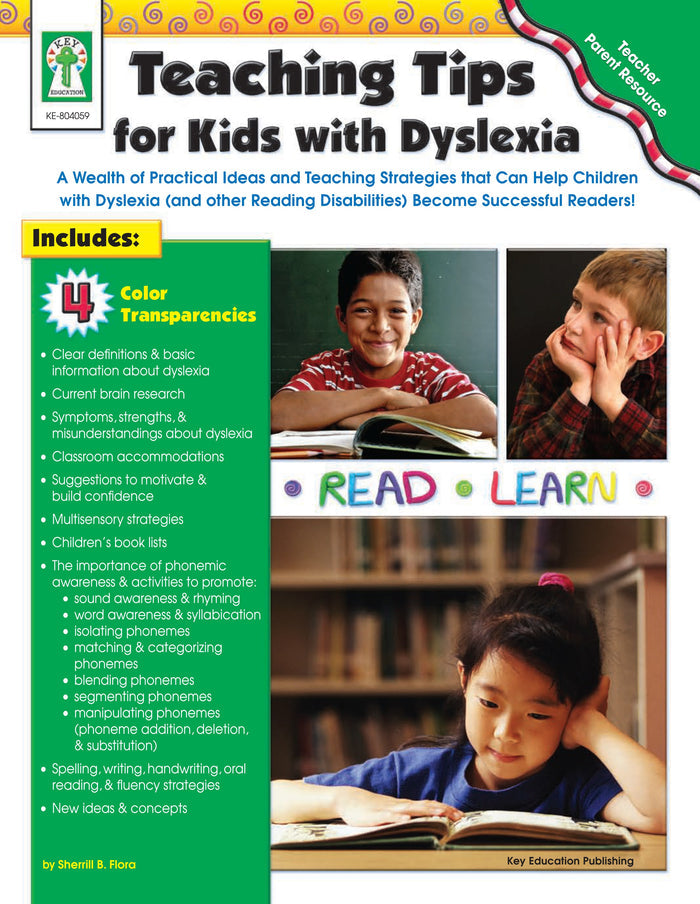 Teaching Tips for Kids with Dyslexia Ebook