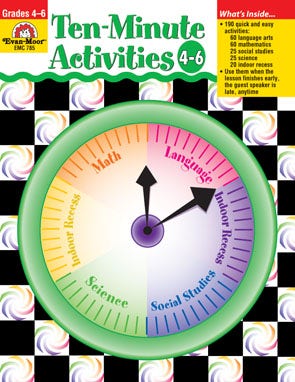 Ten-Minute Activities Grades 4-6 Ebook
