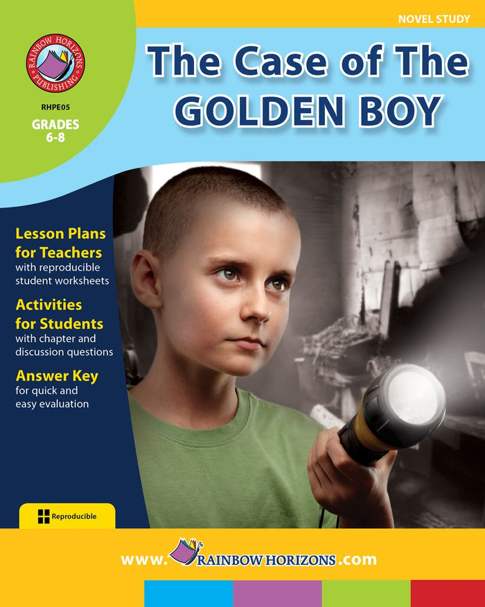 The Case of The Golden Boy (Novel Study) Ebook