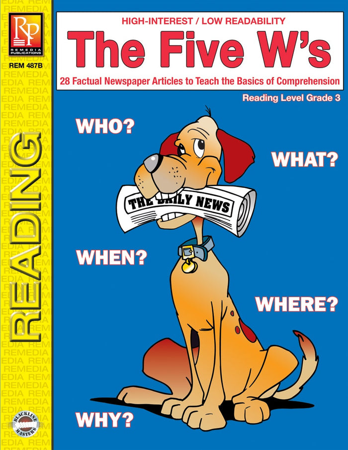 The Five W?s (Reading Level 3) Ebook