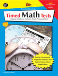 Timed Math Tests Multiplication And Division Grades 2 - 5 (e