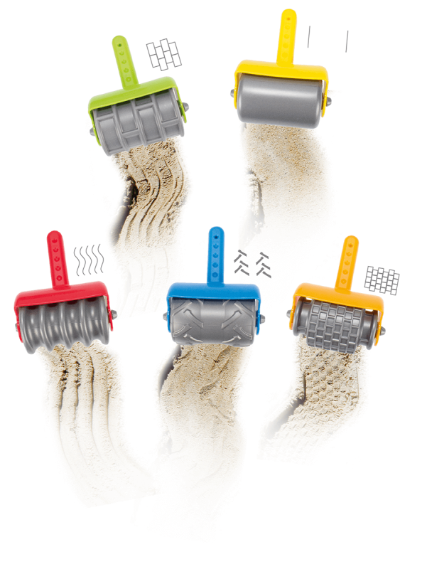 Track Sand Rollers Set of 5