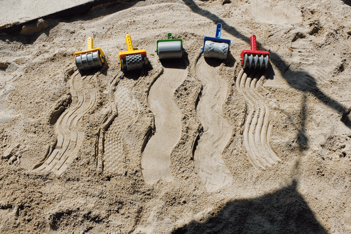 Track Sand Rollers Set of 5