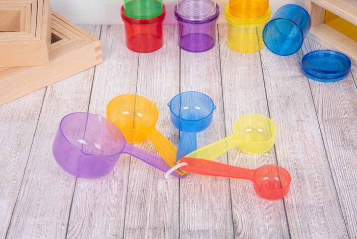Translucent Colour Measuring Cups