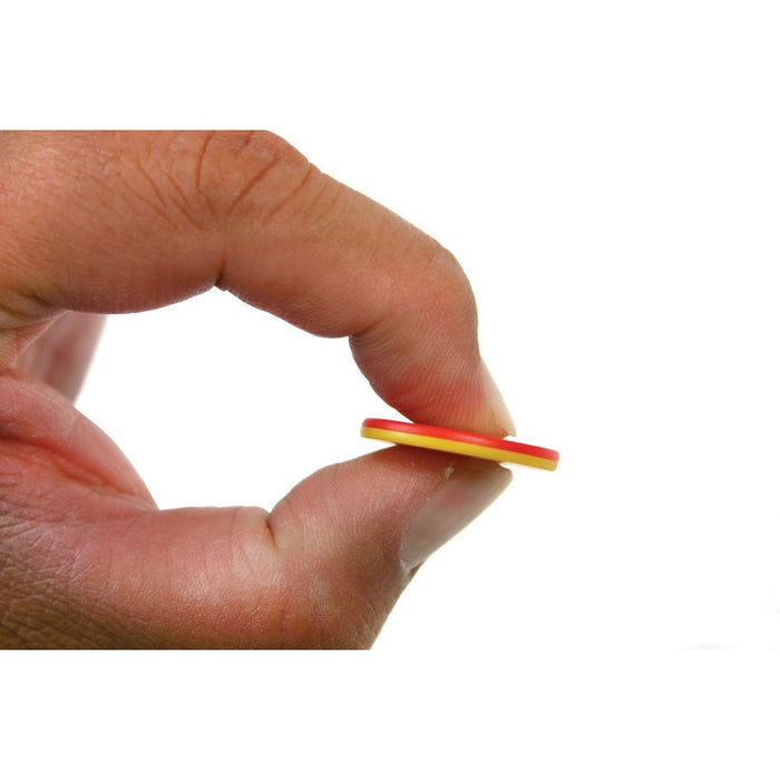 Two Colored Counters Red Yellow 200