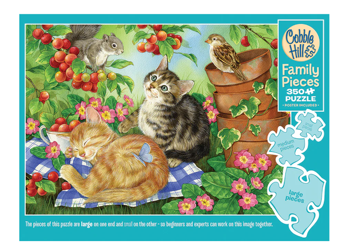 Under the Cherry Tree 350 pc Family Puzzle